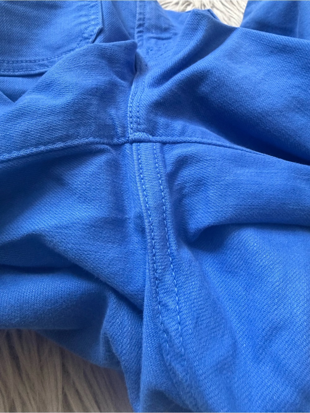 MOTHER Lil Patch Pocket Undercover Sneak in Snorkel Blue Size 27 - Picture 8 of 10